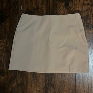 Zara mini skirt tan SZ L